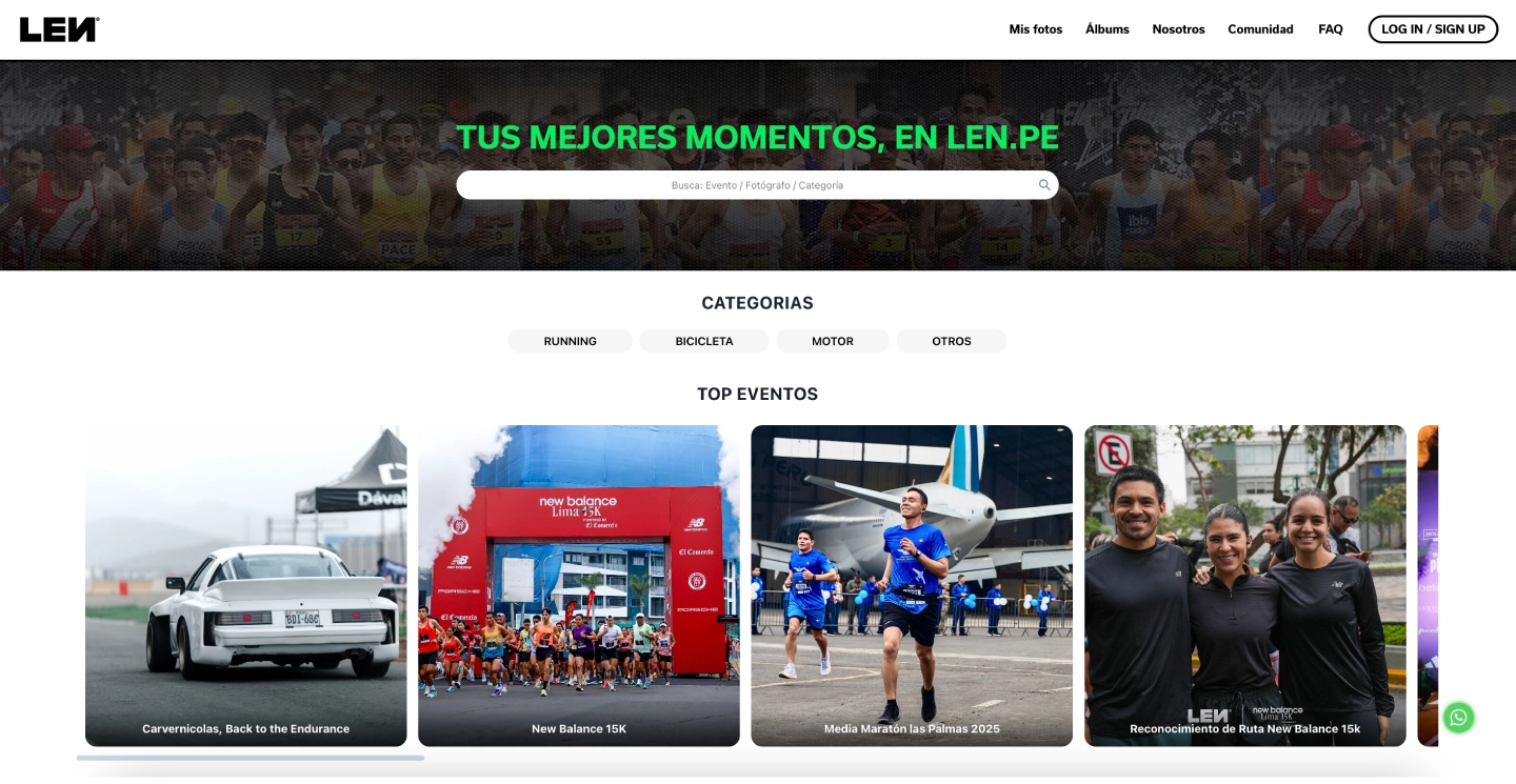 LEN portada